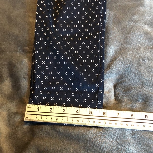 Womens size 8 H&M blue and white slacks - Picture 5 of 13